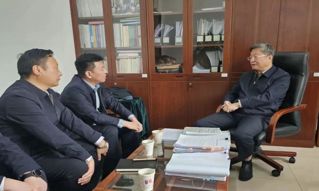 玉树市党政主要领导在京拜访国家有关部委和城市规划设